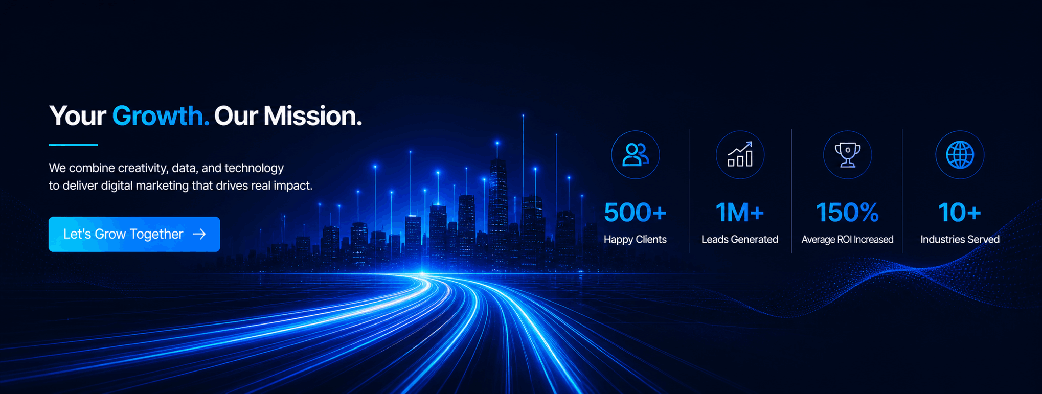 Your growth - our mission